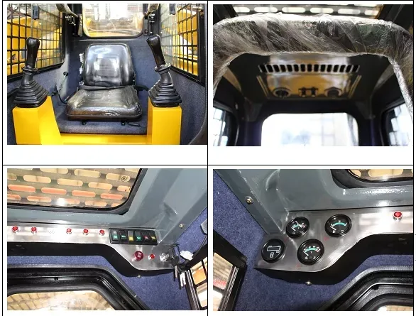 Mini Skid Steer Loader 365A with Attachment for Sale