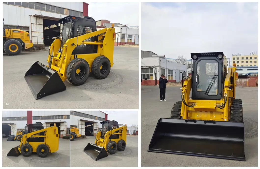 Mini Skid Steer Loader 365A with Attachment for Sale