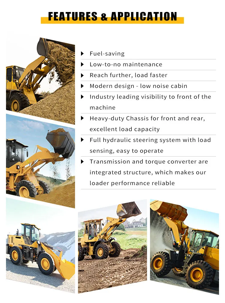High Quality Earthmoving Machinery 5ton Wheel Loader for Sale Wheel Loader Hot Sale in Africa